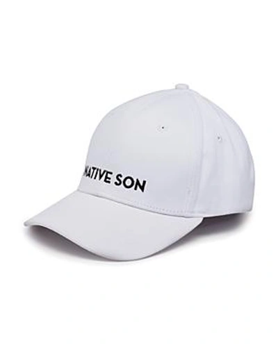 Shop Gents X Native Son Hat In White