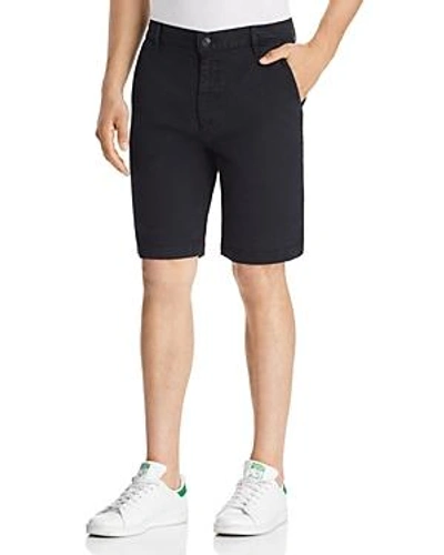 Shop 7 For All Mankind Twill Chino Shorts In Deep Sea