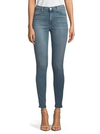 Shop J Brand Skinny Ankle Jeans In Light Blue
