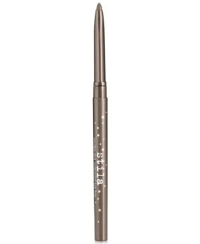 Shop Stila Smudge Stick Waterproof Eye Liner In Metallic Umber - Metallic Grey Smoke