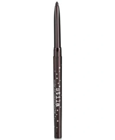Shop Stila Smudge Stick Waterproof Eye Liner In Black Amethyst - Matte Black Purple