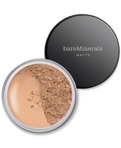 Shop Bareminerals Matte Loose Powder Foundation Spf 15 In Medium Tan 18 - For Medium To Tan Skin With Cool To Neutral Undertones