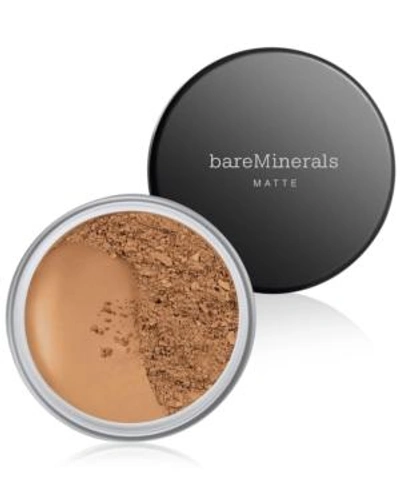 Shop Bareminerals Matte Loose Powder Foundation Spf 15 In Neutral Tan 21 - For Tan Skin With Neutral Undertones