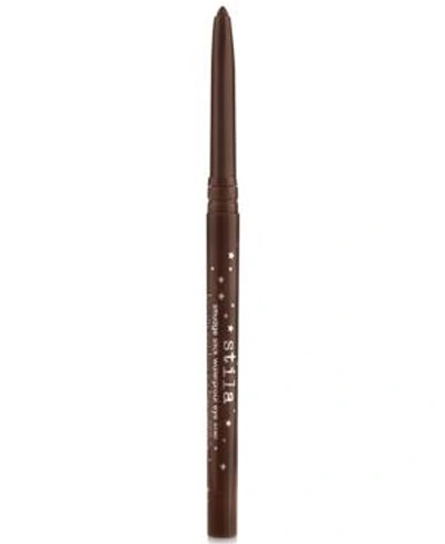 Shop Stila Stay All Day Smudge Stick Waterproof Eye Liner In Spice - Matte Mahogany Brown