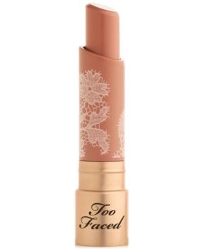 Shop Too Faced Natural Nudes Intense Color Coconut Butter Lipstick In Send Nudes