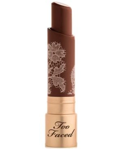 Shop Too Faced Natural Nudes Intense Color Coconut Butter Lipstick In Indecent Proposal