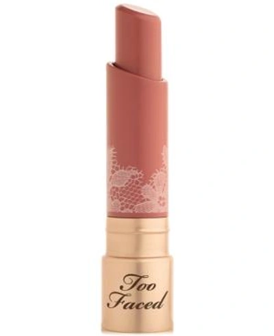 Shop Too Faced Natural Nudes Intense Color Coconut Butter Lipstick In Strip Search