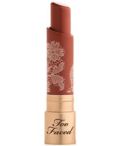 Shop Too Faced Natural Nudes Intense Color Coconut Butter Lipstick In Pout About It