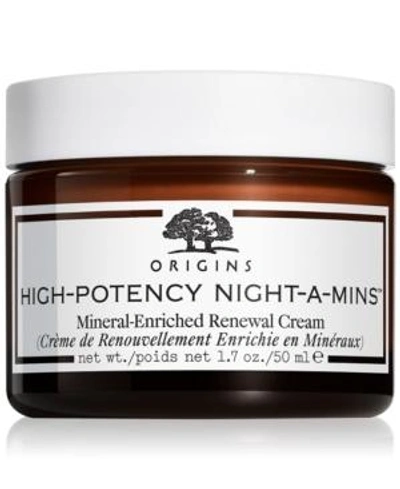 Shop Origins High-potency Night-a-mins Mineral-enriched Renewal Cream, 1.7 Oz.