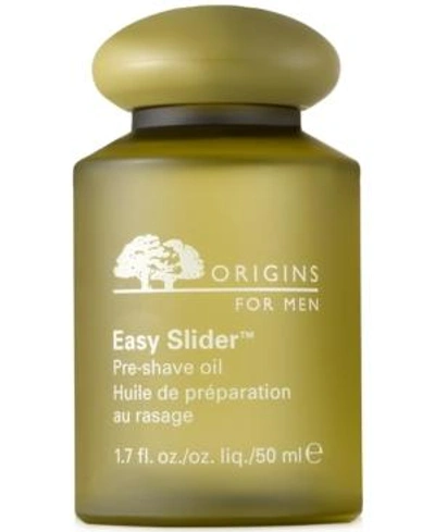 Shop Origins Easy Slider Pre-shave Oil 1.7 Oz.