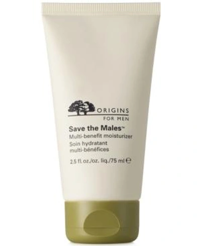 Shop Origins Save The Males Multi-benefit Moisturizer 2.5 Oz.