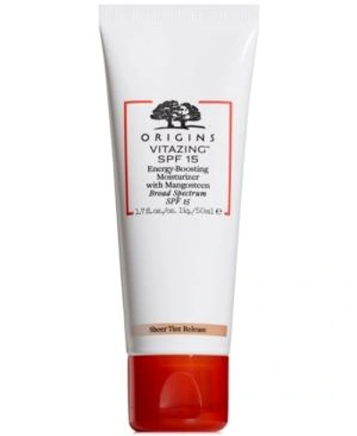 Shop Origins Vitazing Spf 15 Energy-boosting Moisturizer, 1.7 Fl. Oz.