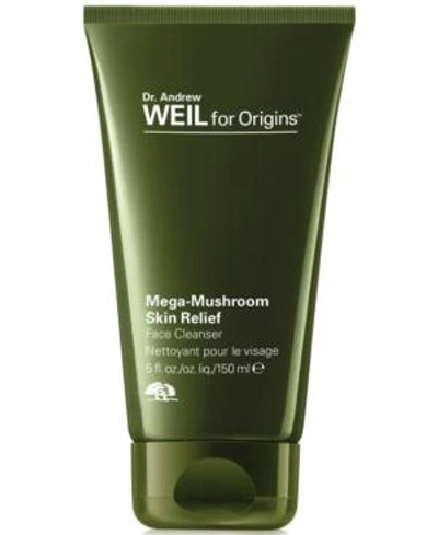 Shop Origins Dr. Andrew Weil For  Mega Mushroom Skin Relief Face Cleanser 5.0 Fl. Oz. In No Color