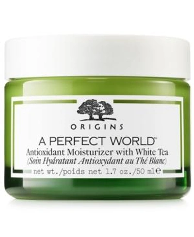 Shop Origins A Perfect World Antioxidant Moisturizer With White Tea, 1.7 Oz.
