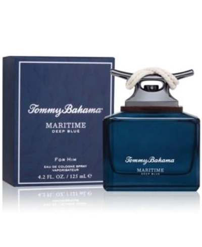 Shop Tommy Bahama Men's Maritime Deep Blue Eau De Cologne Spray, 4.2-oz.