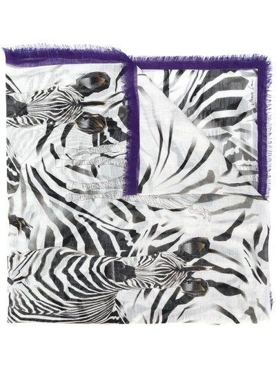 Shop Marc Cain Zebra Print Scarf