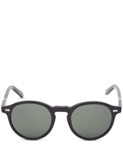 Shop Moscot Miltzen Tortoise Sunglasses In Black