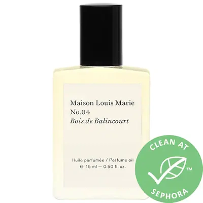 Shop Maison Louis Marie No.04 Bois De Balincourt Perfume Oil 0.50 oz/ 15ml
