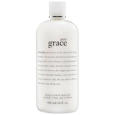 Shop Philosophy Pure Grace Foaming Bath And Shower Gel 16 oz/ 480 ml