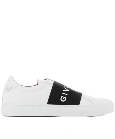 Shop Givenchy White Leather Urban Street Sneakers Slip-on