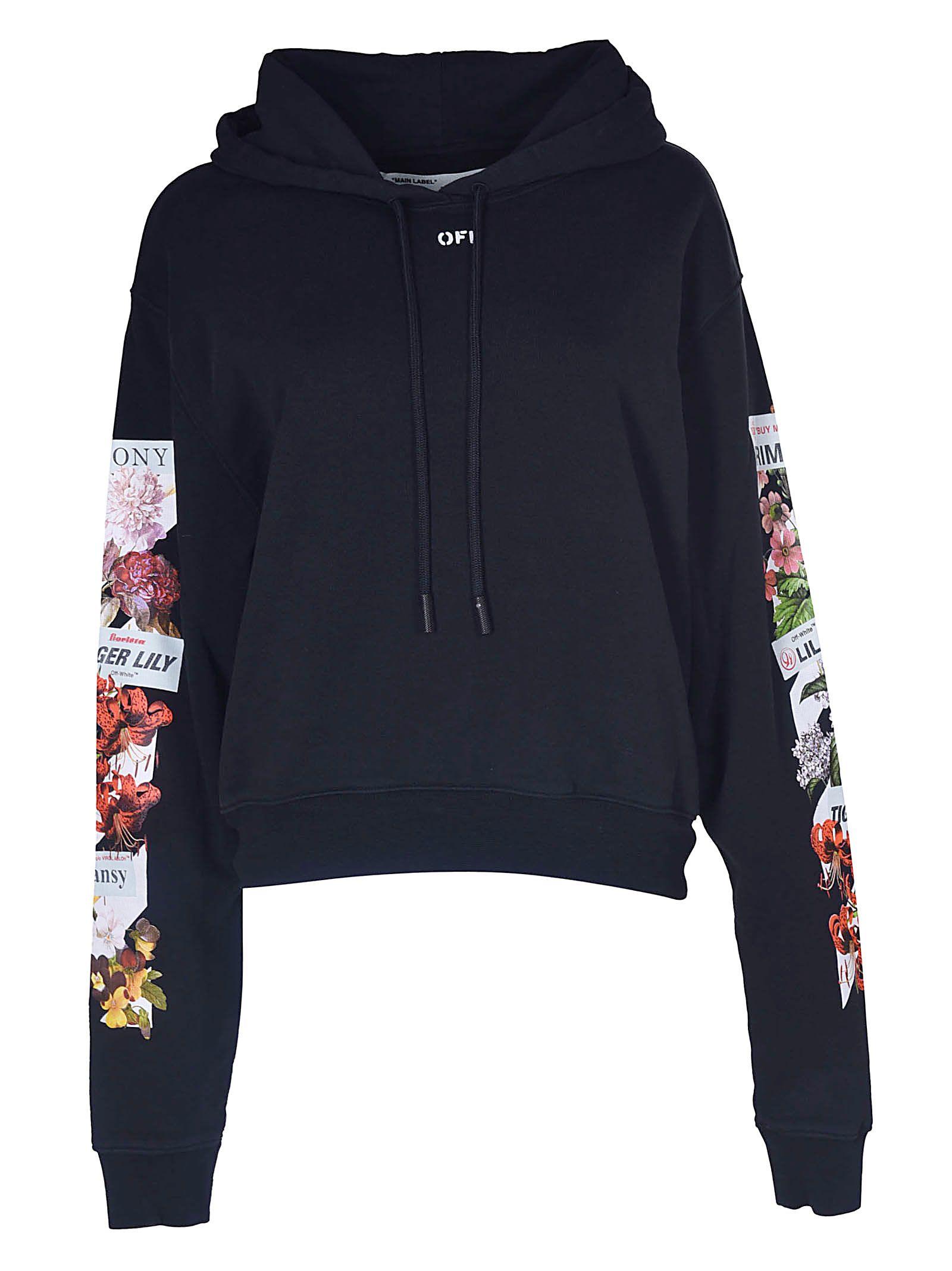 off white flower shop hoodie