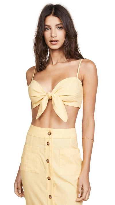 Shop Clayton Barry Top In Yellow