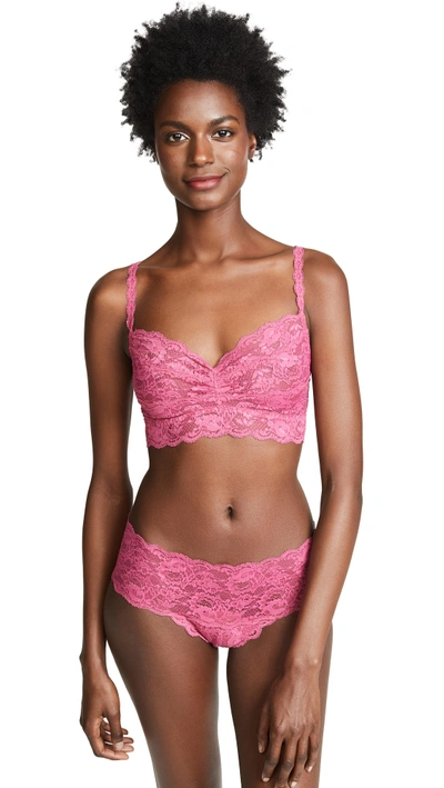 Shop Cosabella Never Say Never Sweetie Bralette In Plum Blossom