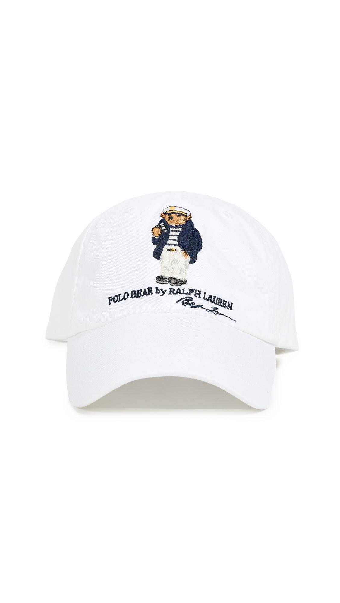 polo bear chino cap