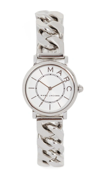 Shop Marc Jacobs Classic Watch, 30mm In Stainless Steel