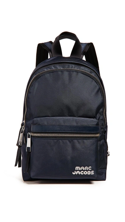 Shop Marc Jacobs Trek Pack Medium Backpack In Midnight Blue