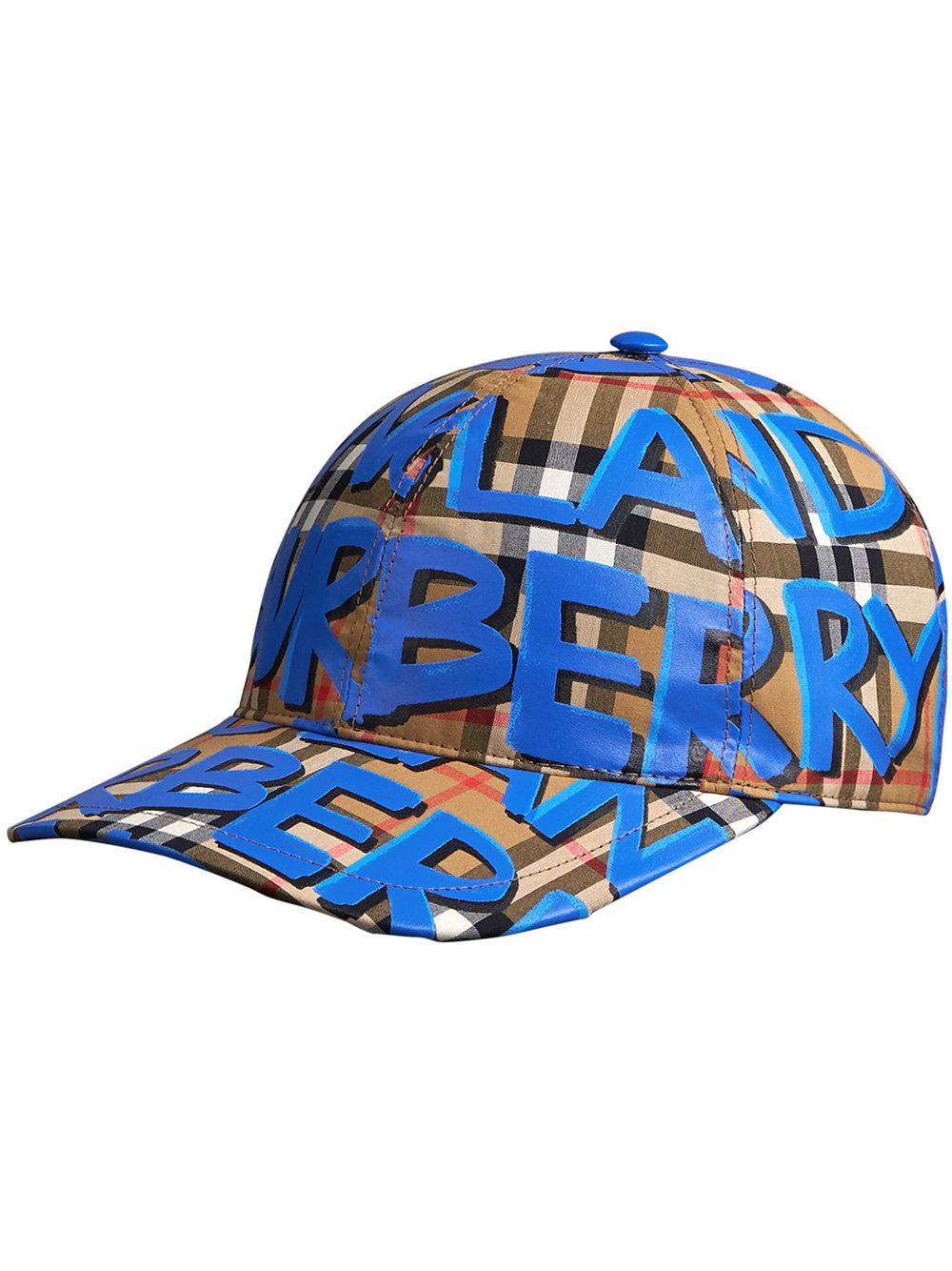 burberry graffiti cap