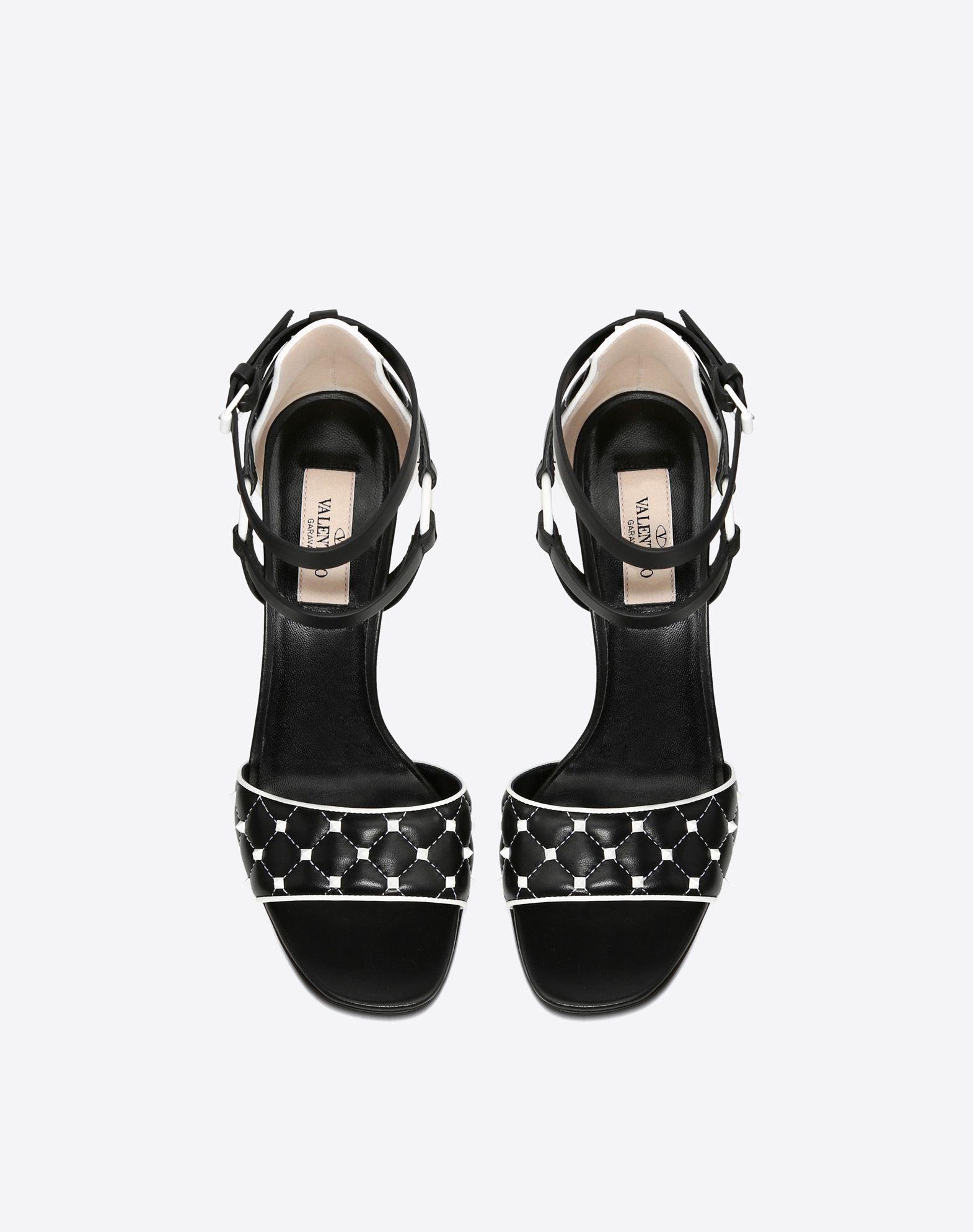 valentino rockstud spike flat