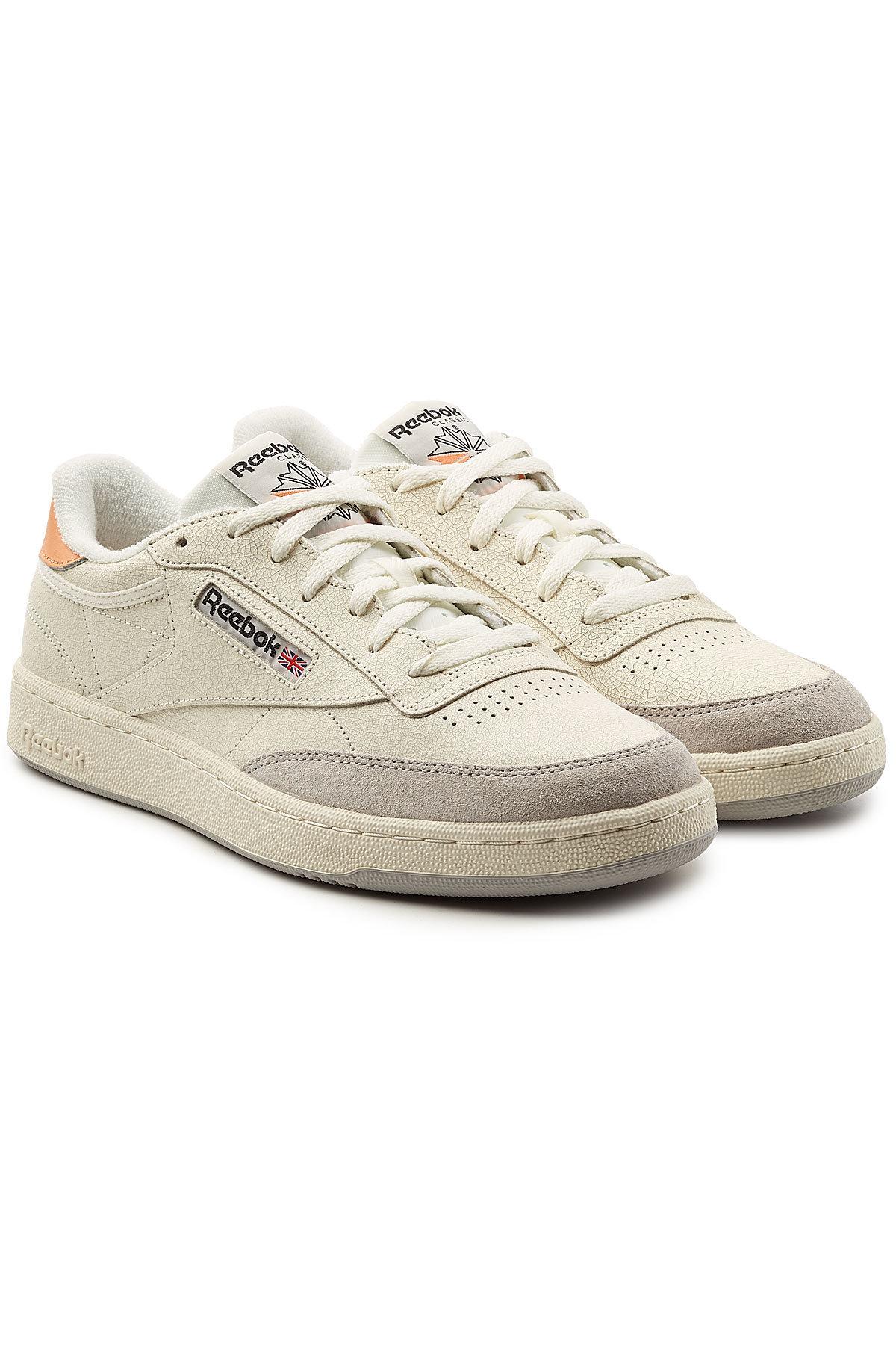 reebok sneakers beige