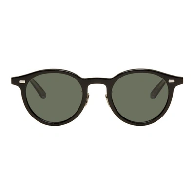 Shop Eyevan 7285 Black Model 756 Sunglasses In 100 Blk/gry