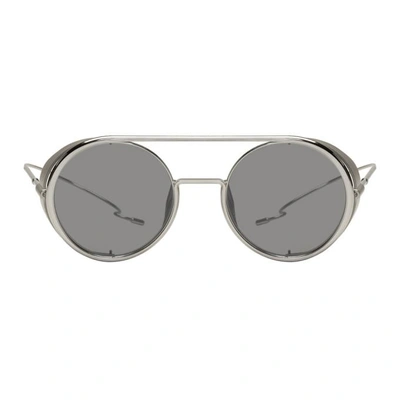 Shop Dita Silver Boris Bidjan Saberi Edition Sunglasses In Black
