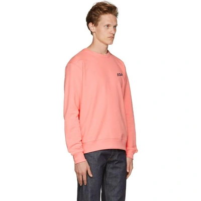 Shop Noah Nyc Pink Deep Sea Sweatshirt