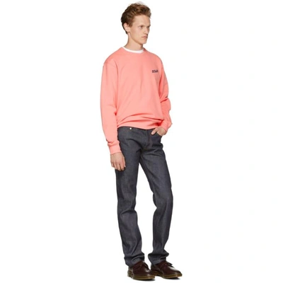 Shop Noah Nyc Pink Deep Sea Sweatshirt