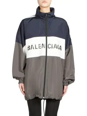 balenciaga oversized track jacket