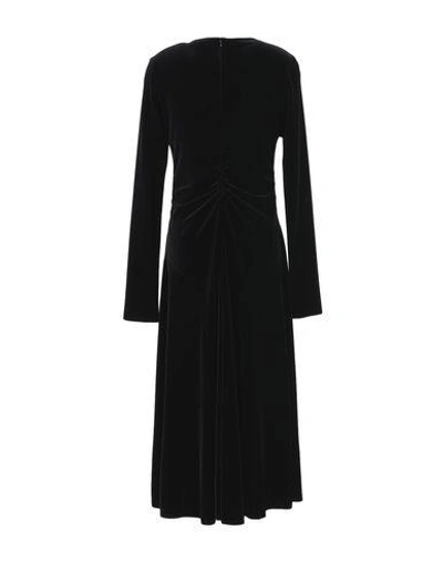 Shop Le Col Midi Dresses In Black