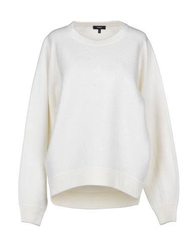Shop Theory Sweater In White