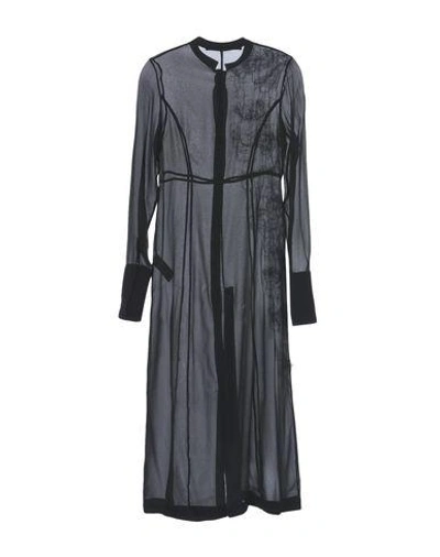 Shop Isabel Benenato Silk Shirts & Blouses In Black