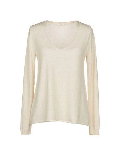 Shop American Vintage Sweater In Ivory