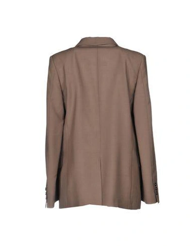Shop Golden Goose Sartorial Jacket In Khaki