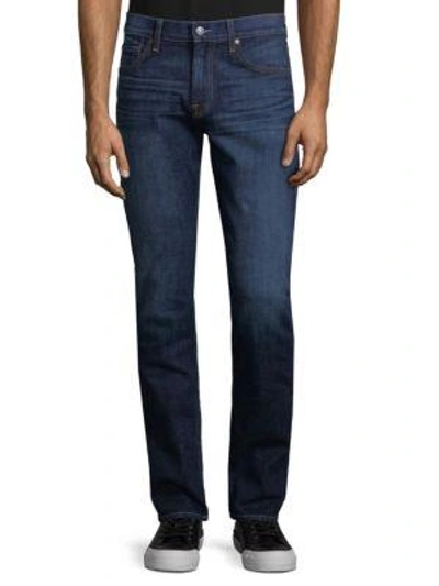 Shop 7 For All Mankind Slimmy Straight-fit Jeans In Covington