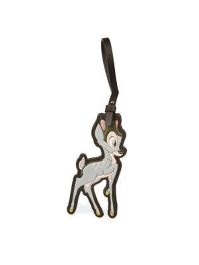 Shop Givenchy Bambi Leather Bag Charm In Multicolor