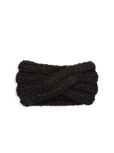 Shop Eugenia Kim Lula Twisted Headband In Black