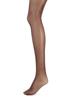 Wolford Grid Tights In Madeira | ModeSens