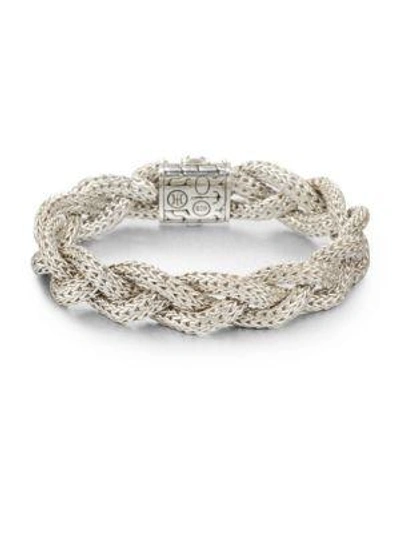 Shop John Hardy Women's Classic Chain Sterling Silver Medium Braided Bracelet