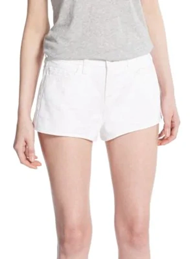 Shop J Brand High-rise Denim Shorts In Idol