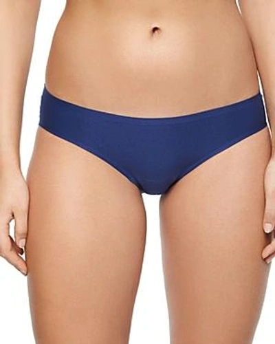 Shop Chantelle Soft Stretch One-size Bikini In Indigo Blue